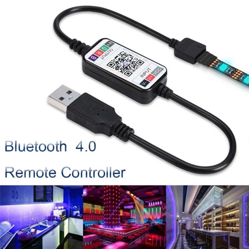 ̴  LED   ȣȯ Ʈѷ, RGB SMD5050, 5V 4  USB ÷ ,  Ʈ Ʈ 